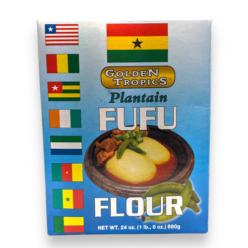 Farine de Fufu Banane Plantain - Golden Tropics